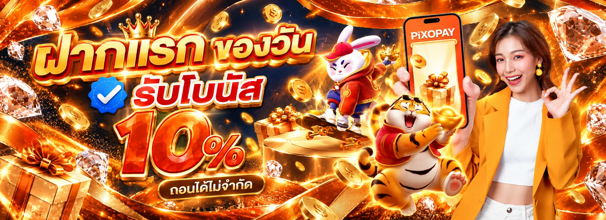 PiXOPAY สล็อต รวมค่ายเกมและคู่มือเลือกเกม